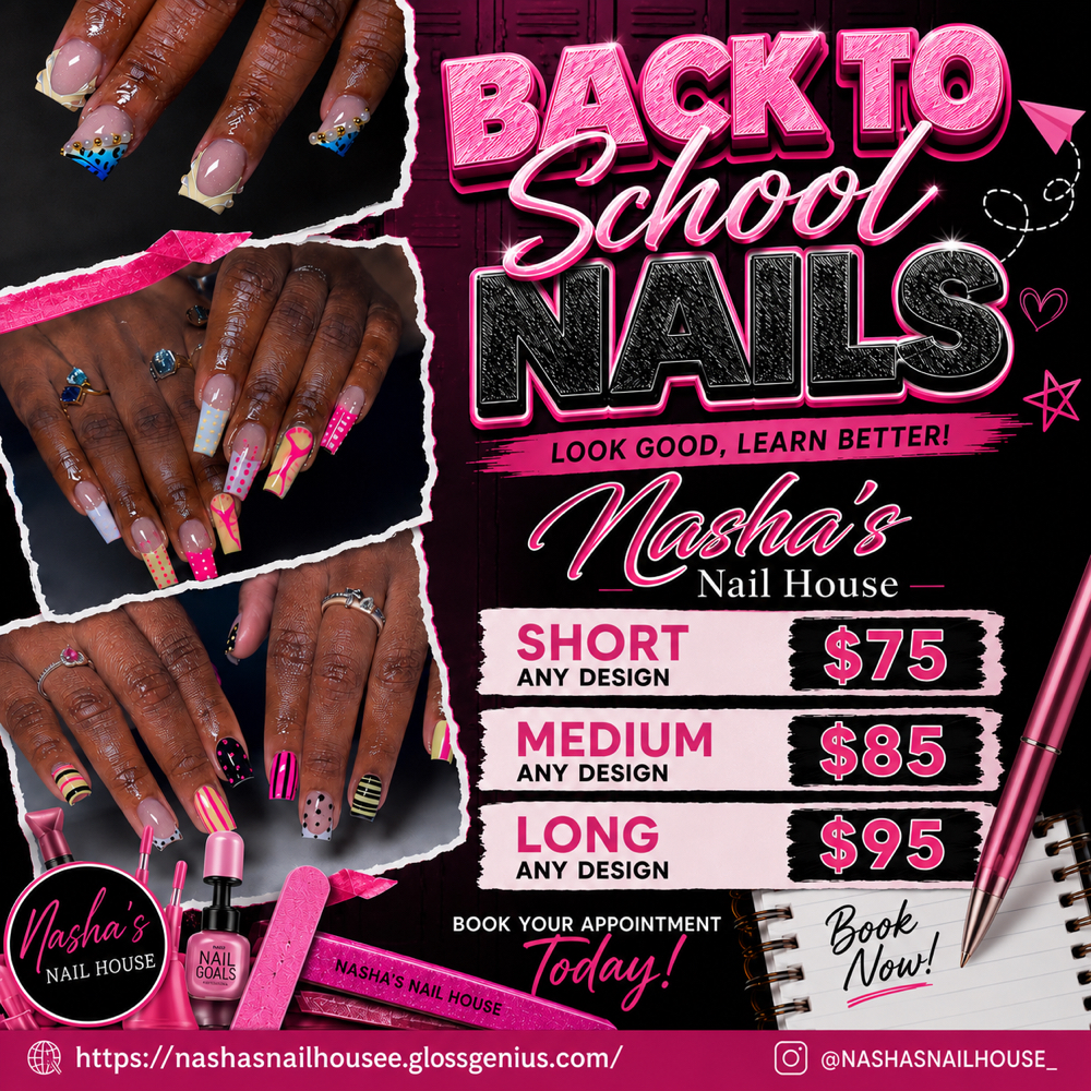 BTS SPECIAL at Nasha’s Nail House in Warner Robins, GA