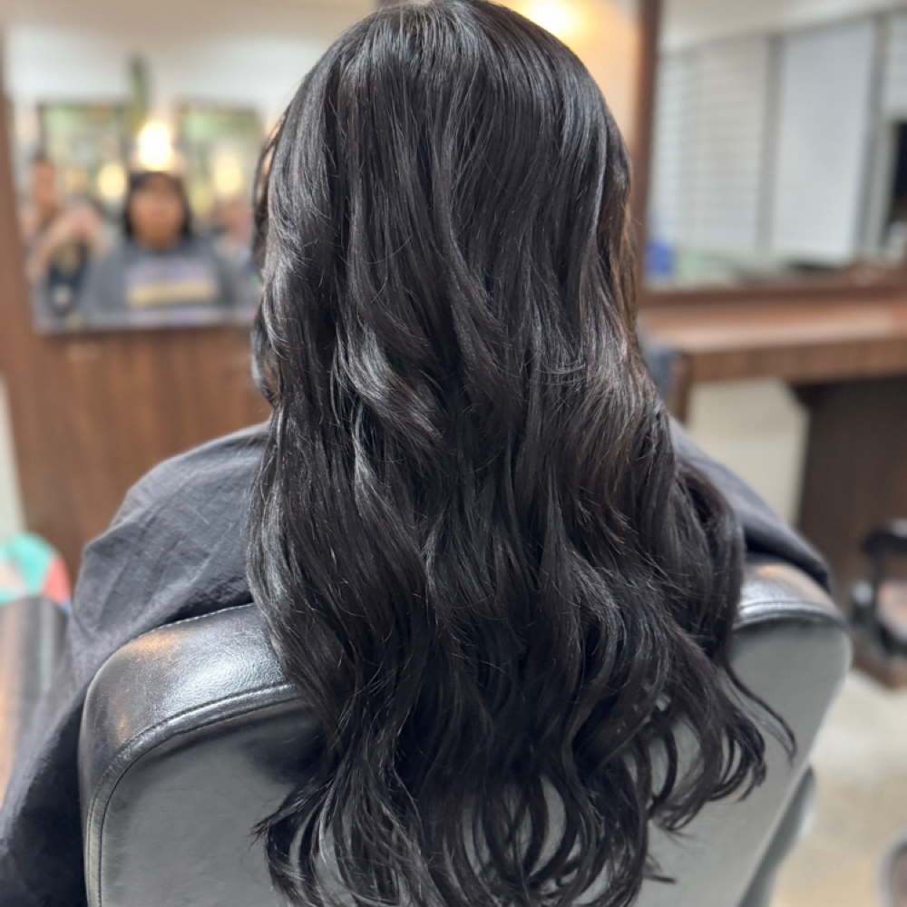 18 Inch I-Tip Extension Install at Hair By Sydney Raine in Carson, CA