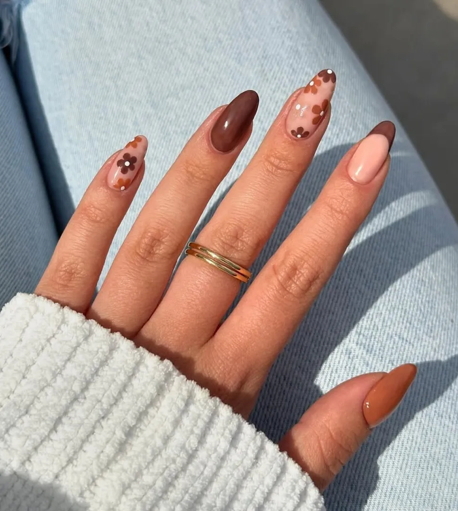 Acrylic Overlay With Gel Polish