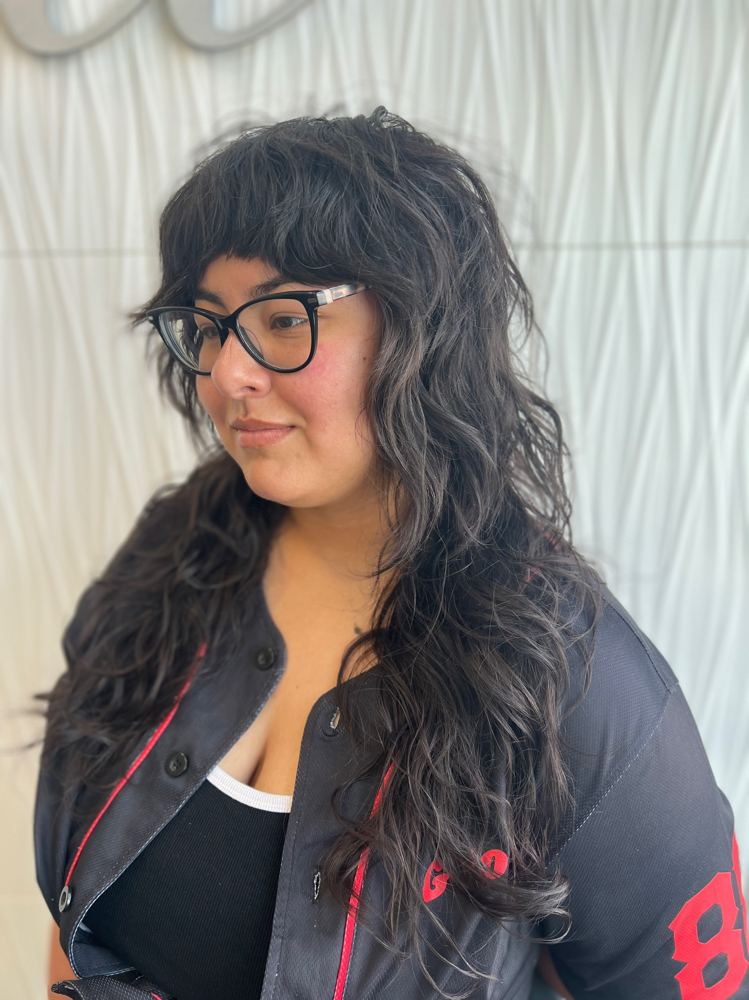 Curly Cut With Diffuse
