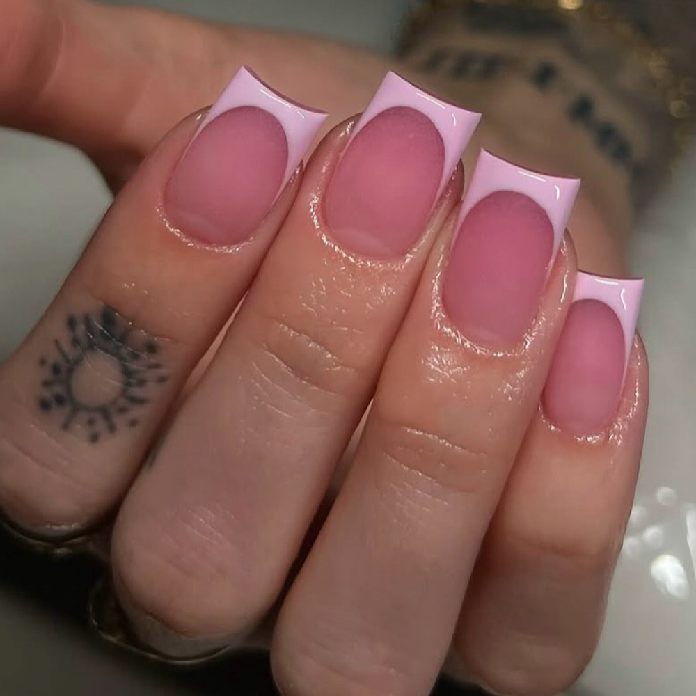 Gel French Tip at TheSlimTippin in Charlotte, NC