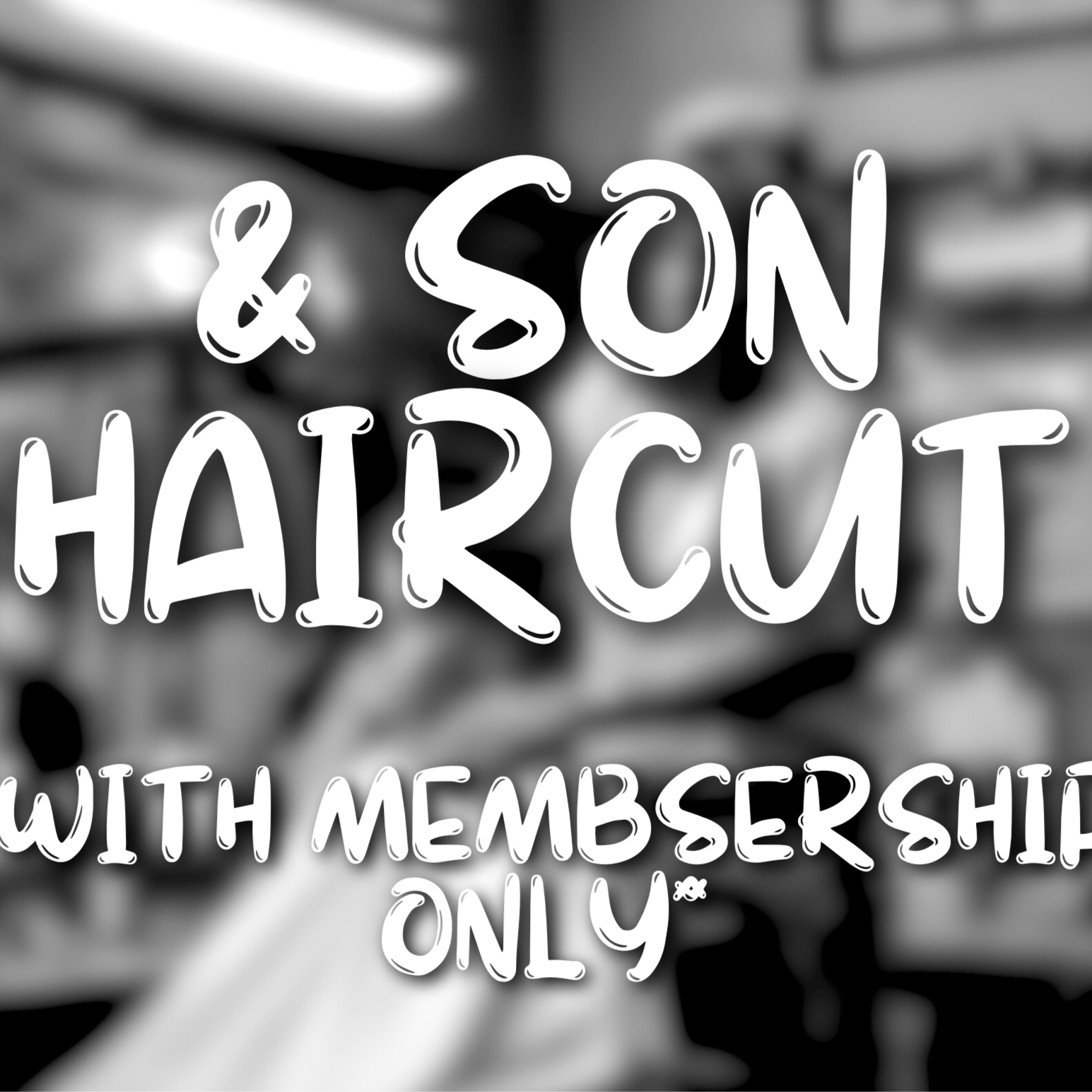 & Son Haircut at The Manor Club in North Canton, OH