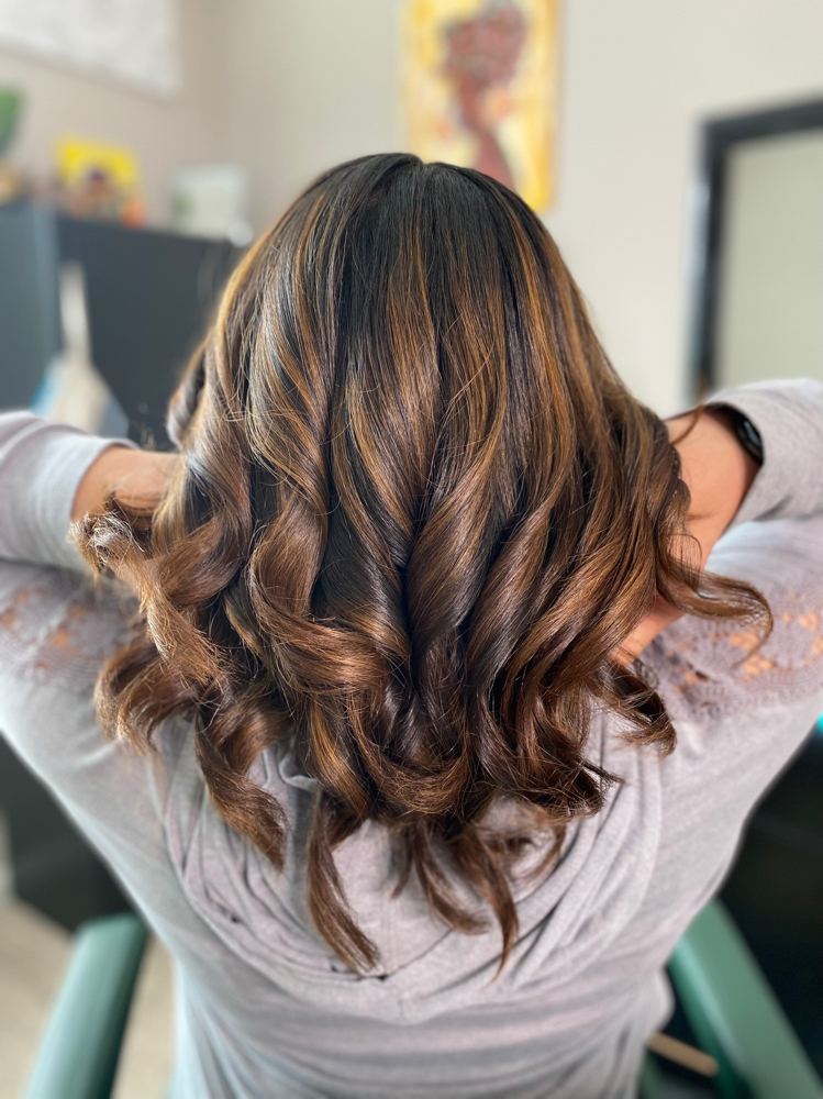 Balayage + Cut + Style