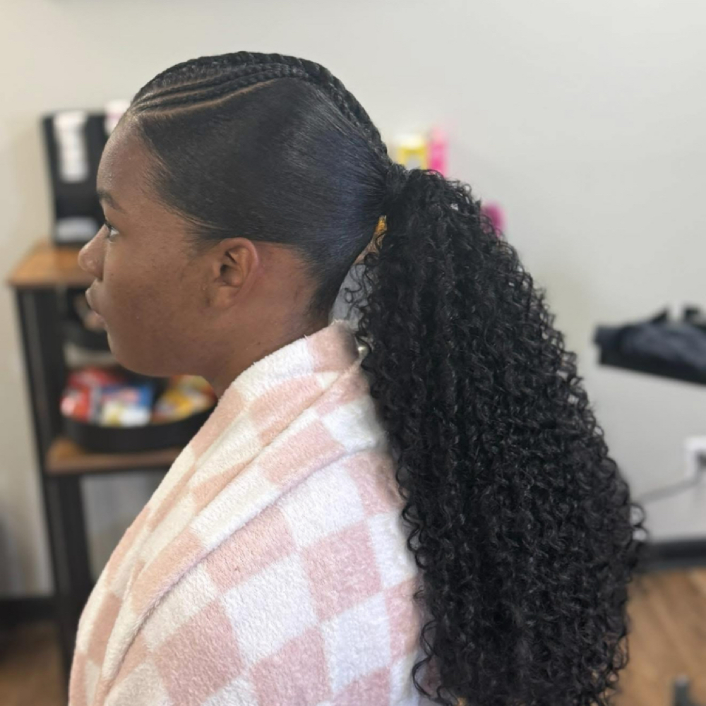 Sleek Ponytail at Elegance Redefined in Belden, MS