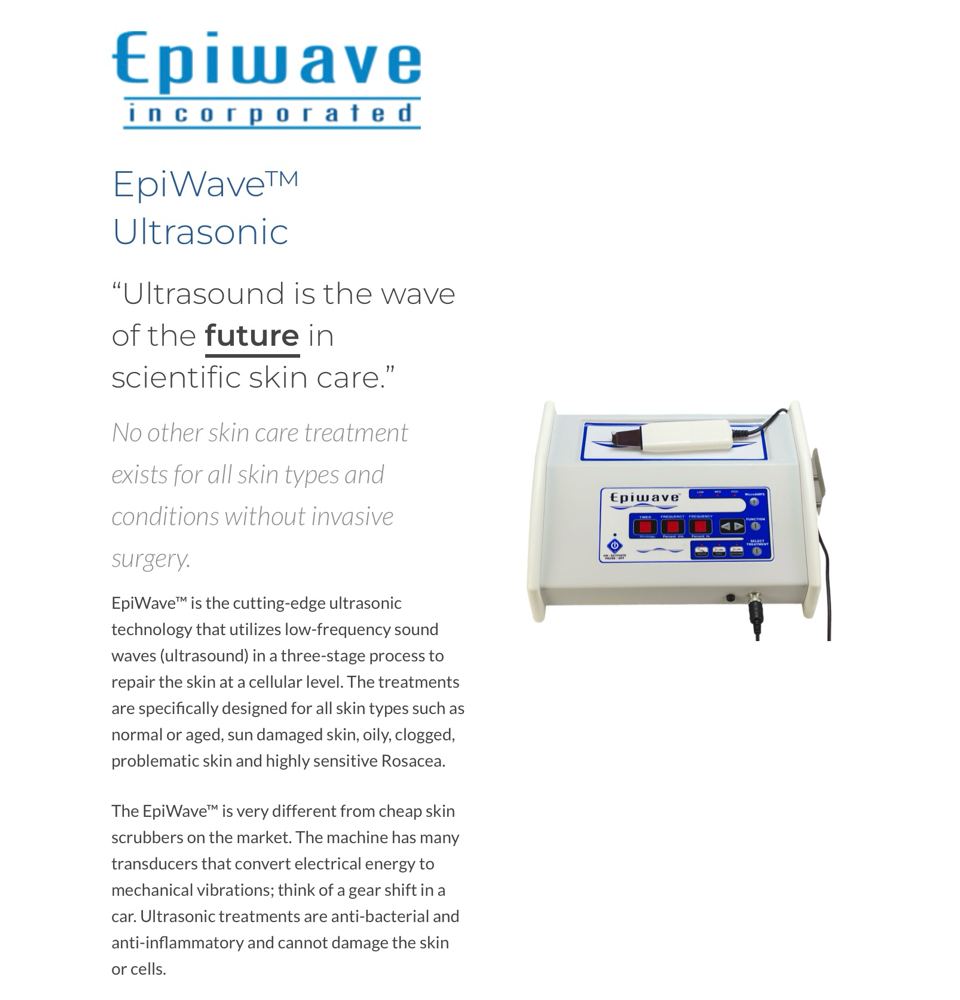 Epiwave Ultrasonic Facial