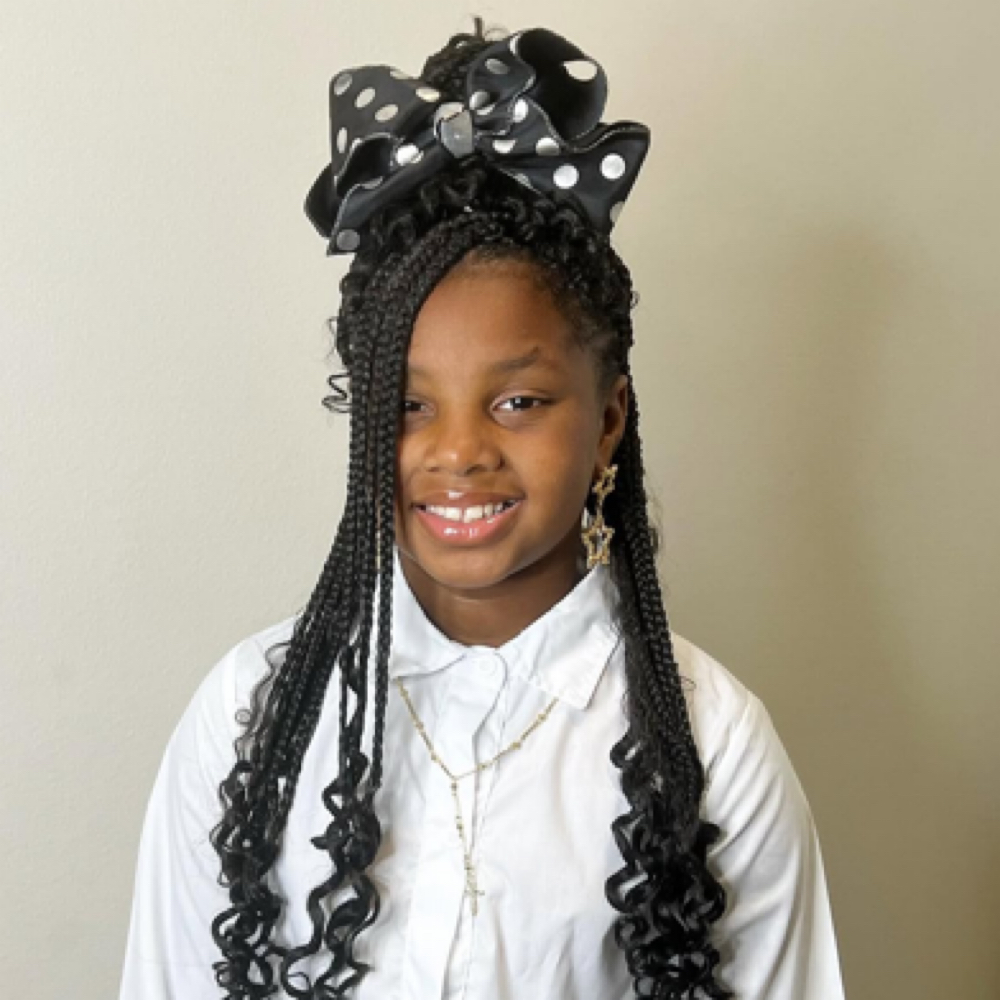 Medium Knotless (Kids) at Haus Of Kartel in Rochester, NY