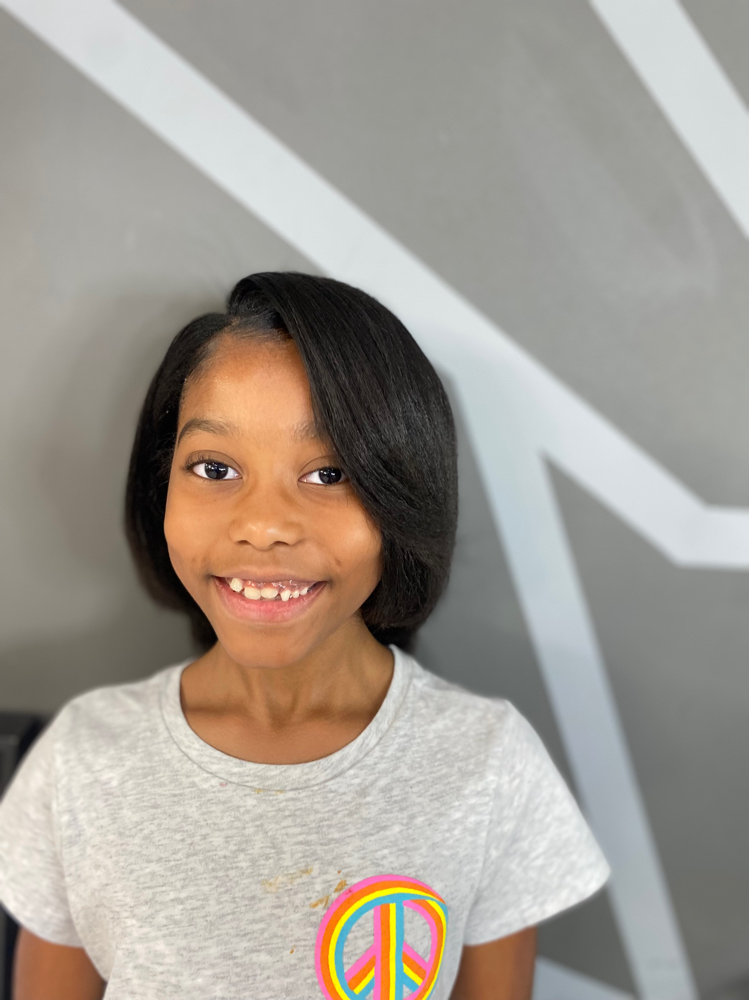 Kids Silk Press (6-12y)