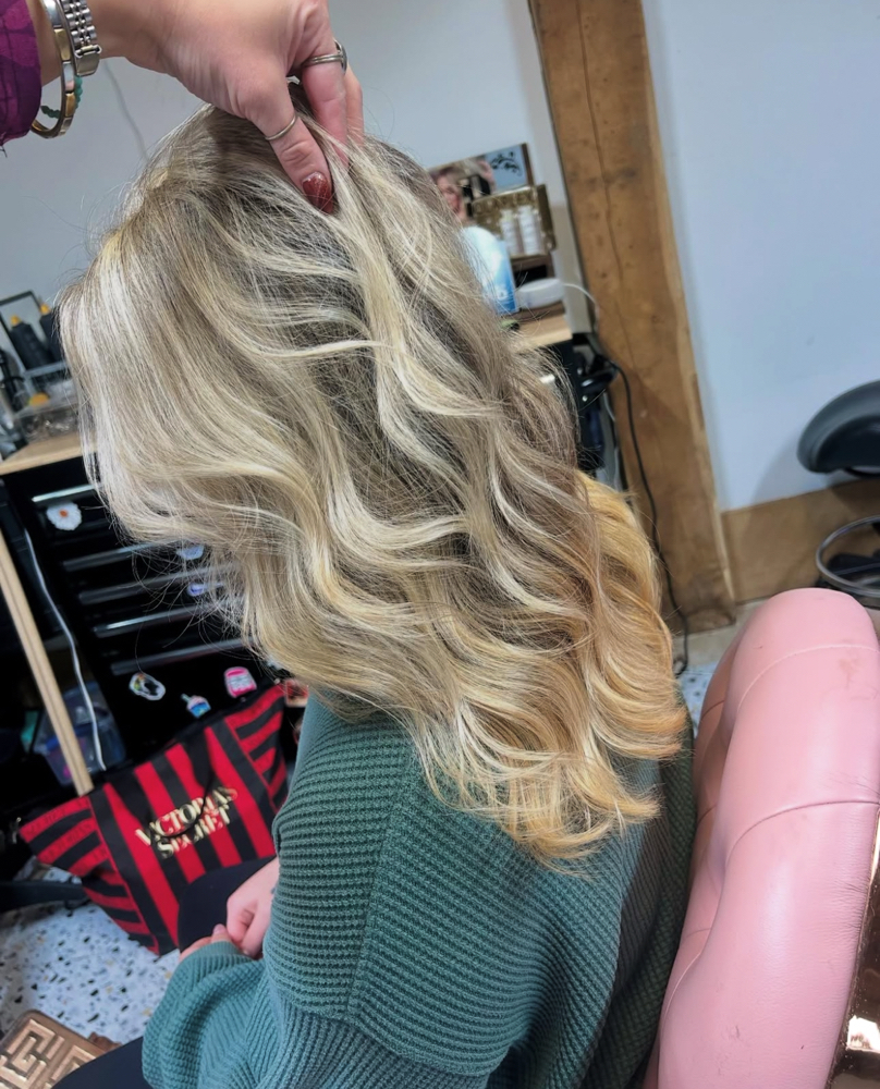 Blonding (Money Piece, Halo, Etc.)