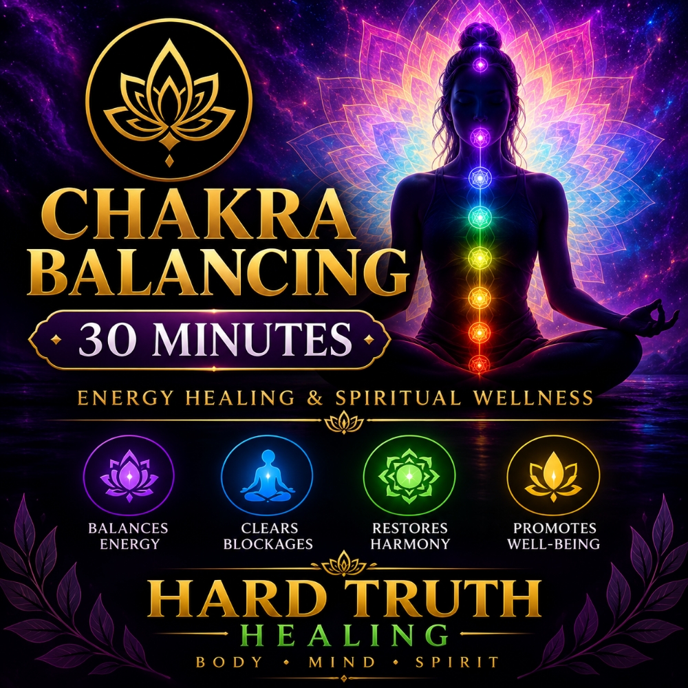 Chakra Balancing 30 Min at Hard Truth Healing & Massage in Oak Park Heights, MN