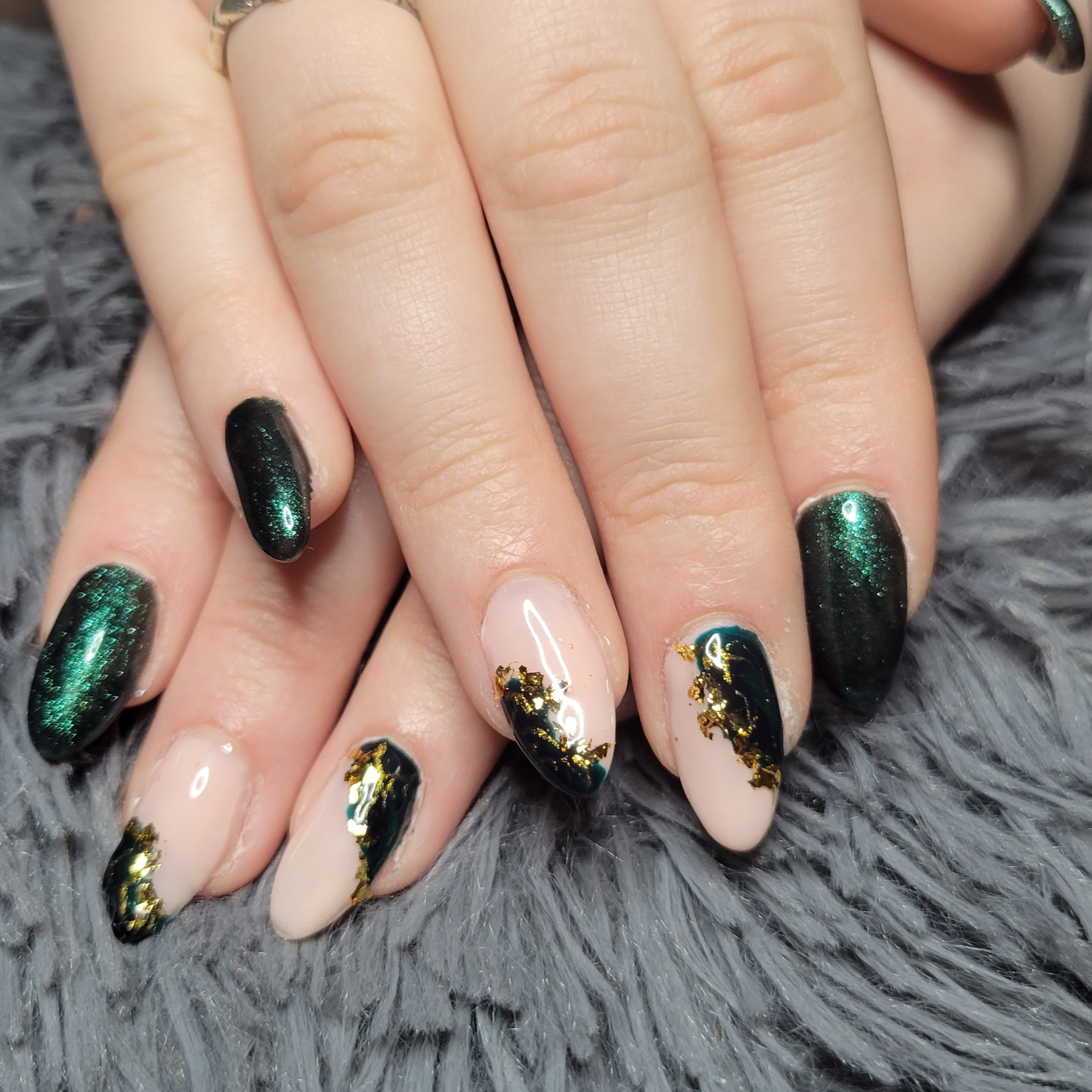 Gel Nail Designs 2-4 Fingers