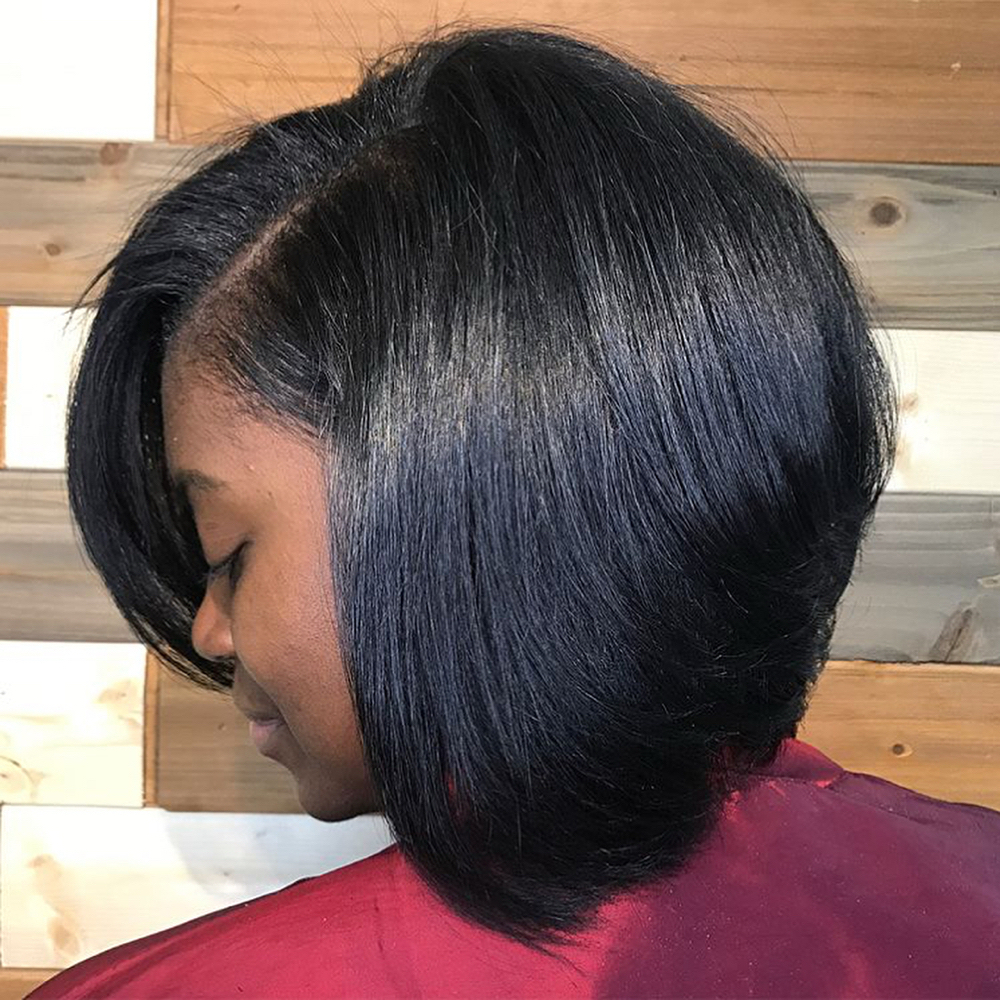 Add Standard Cut to Silk Press at Hair by Aleka Michelle in Naples, FL