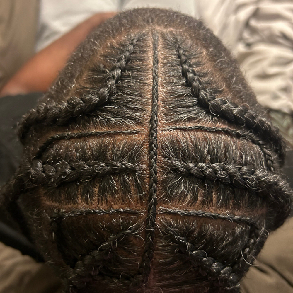 Men Braids at Mya K Esthetics in newport news, VA