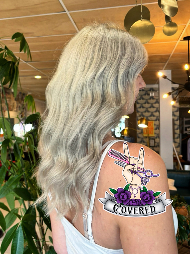 Blonde All Over at Covered Salon in Columbus, OH
