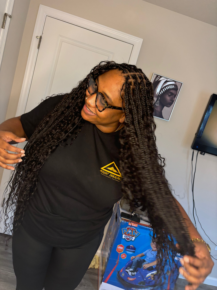 Human Hair Ends(Boho Knotless)