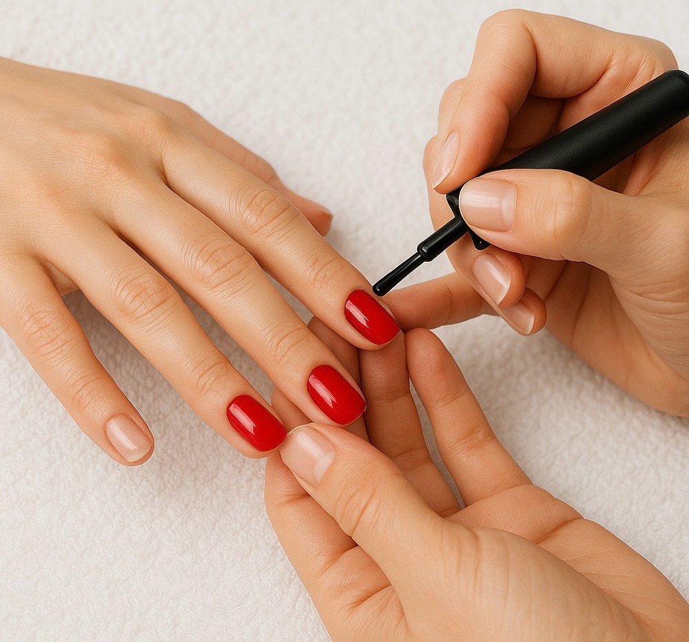 Gel Nail Polish Application