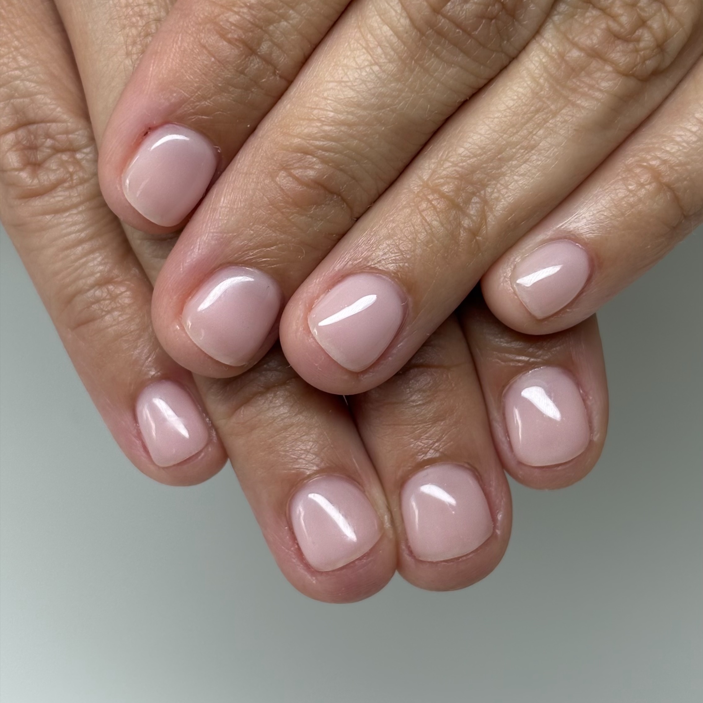 Classic Mani at Bitter Bunny Studio in Brownsville, TX