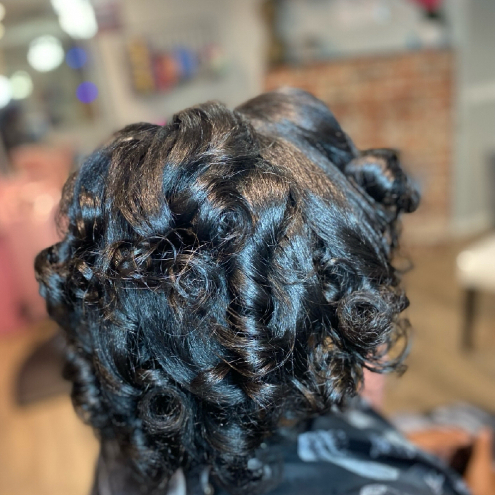 Silk Press at Natural Locs and Braids in Columbia, SC