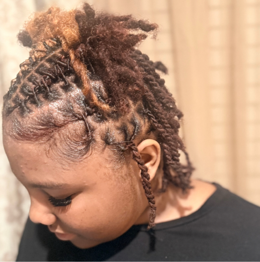 Loc'd Up Retwist & Advanced Style at BU Stylez by Shell in Rowlett, TX
