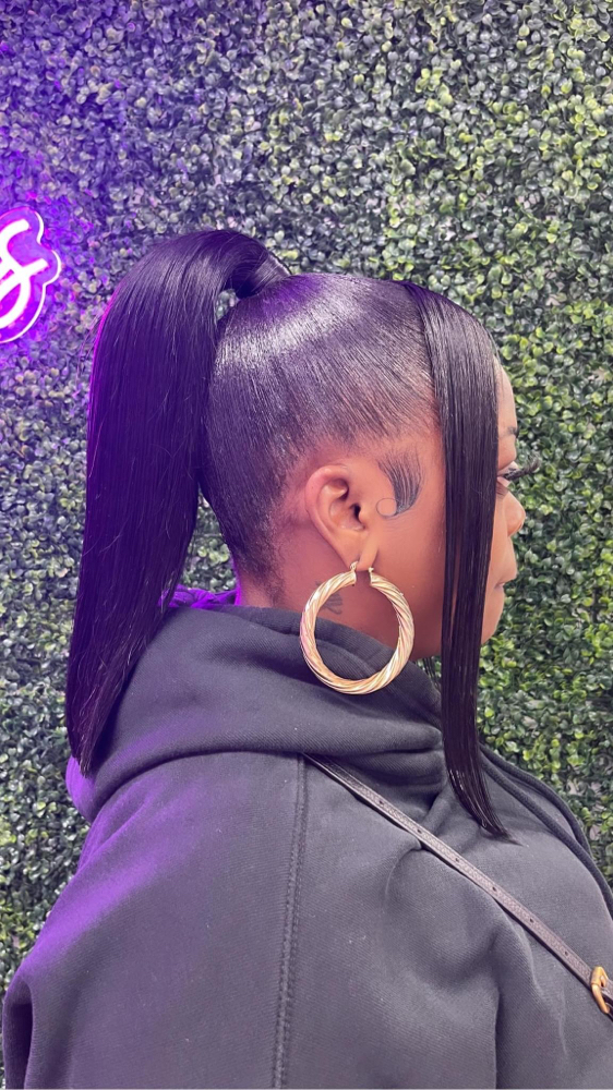 2 Bang Ponytail