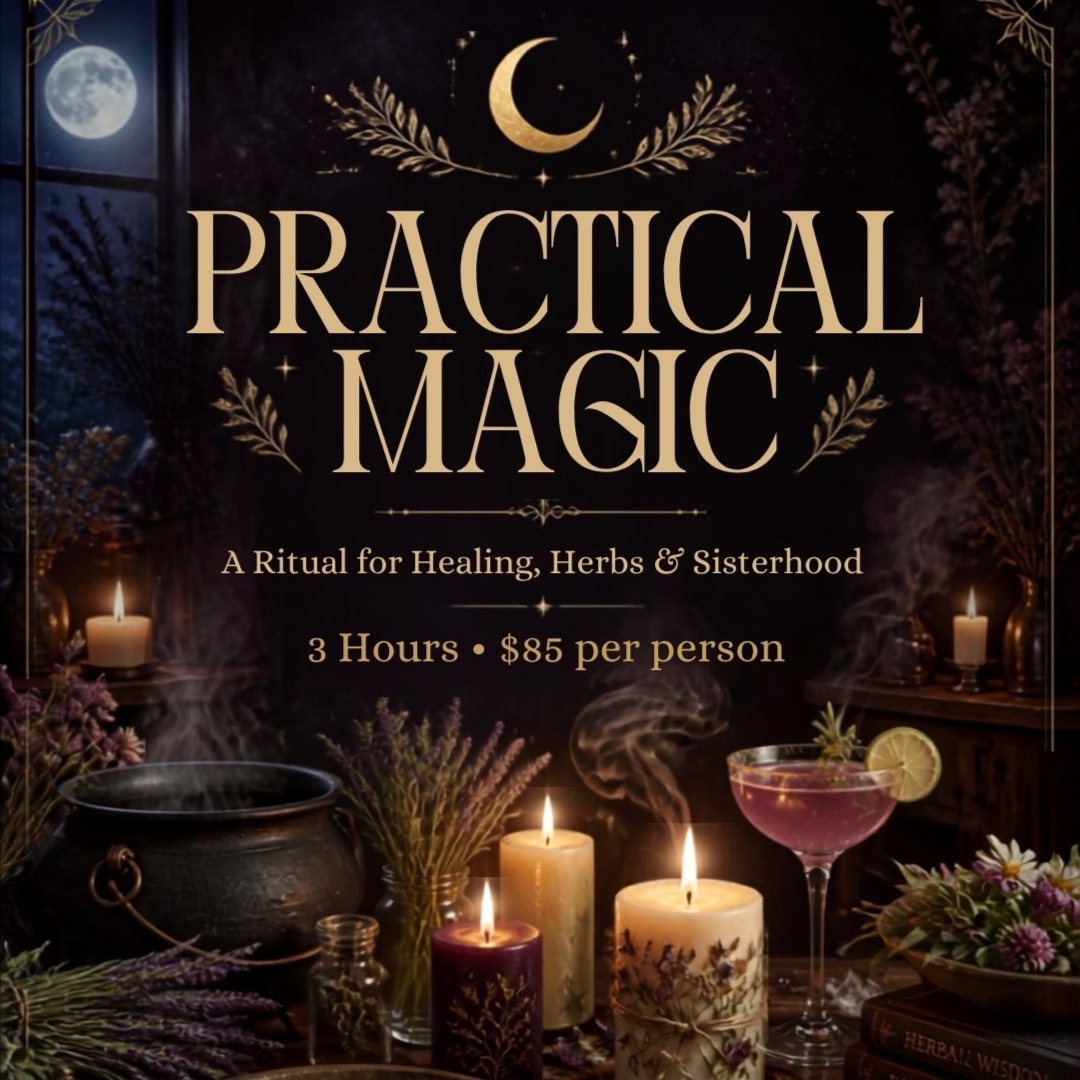Practical Magic — Ladies Night 🌙 at Crystal Lake Creatives & Selenite Soul Spa in Wooster, OH