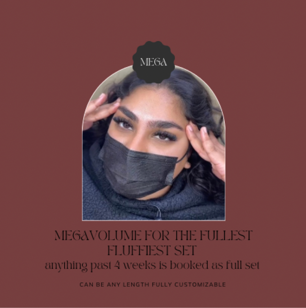 Mega Fill 4 WK MAX at LONDRAxLASHES in Pleasant hill, CA