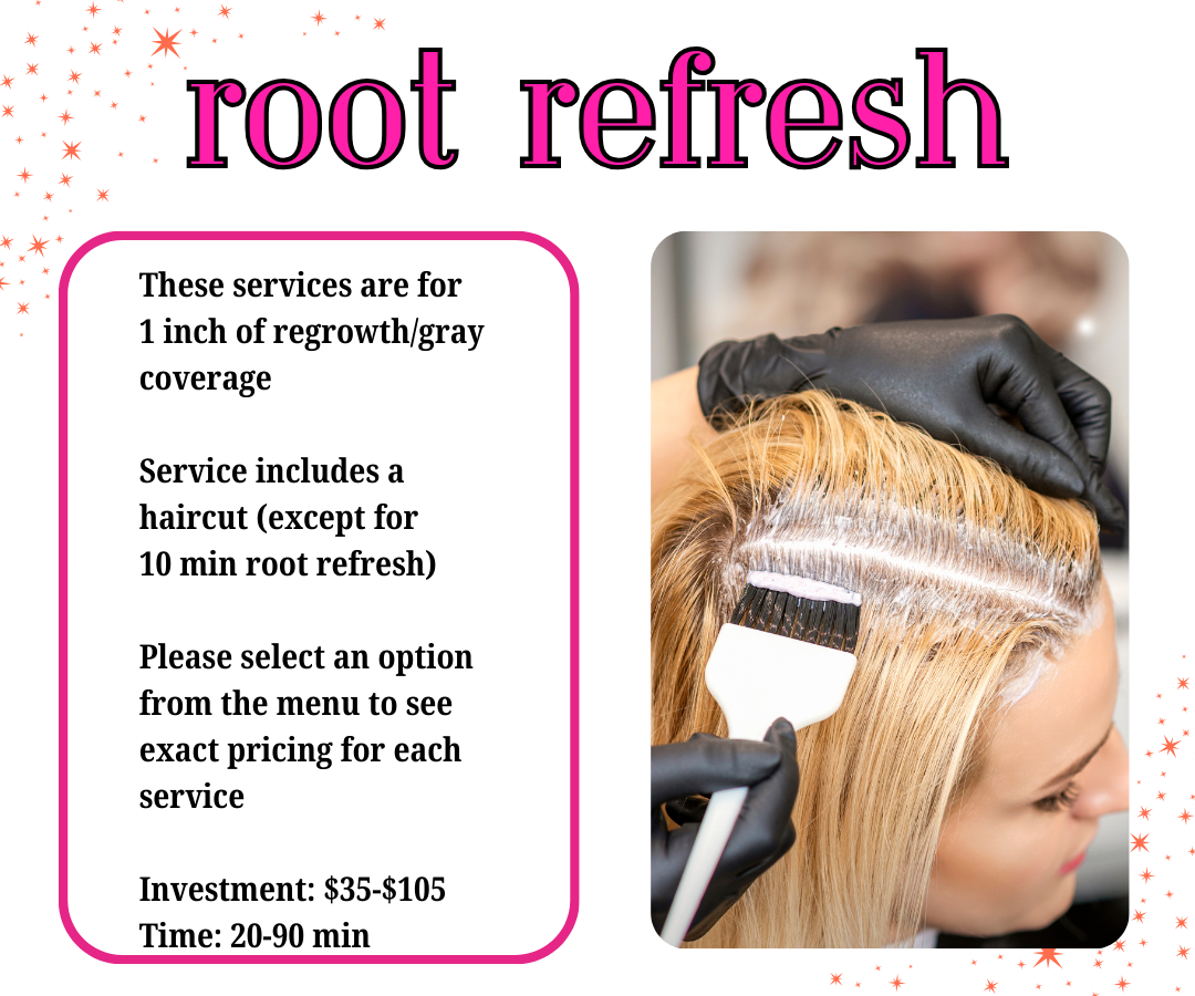 Root Refresh at Hair Of Confidence in Somers, CT