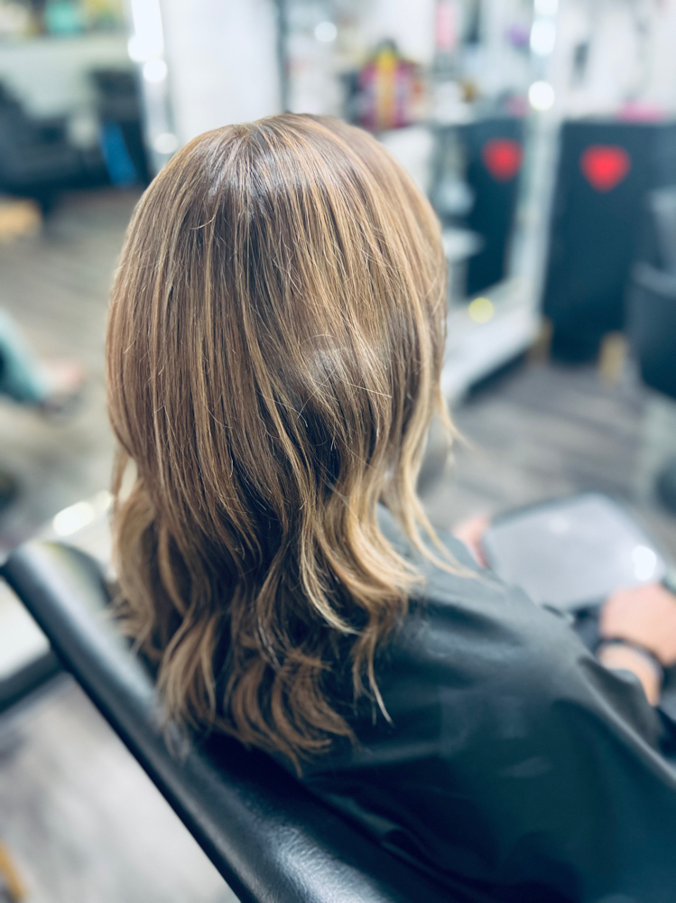 Color Touch-Up/ Regrowth Color at Habit Salon in Conway, SC