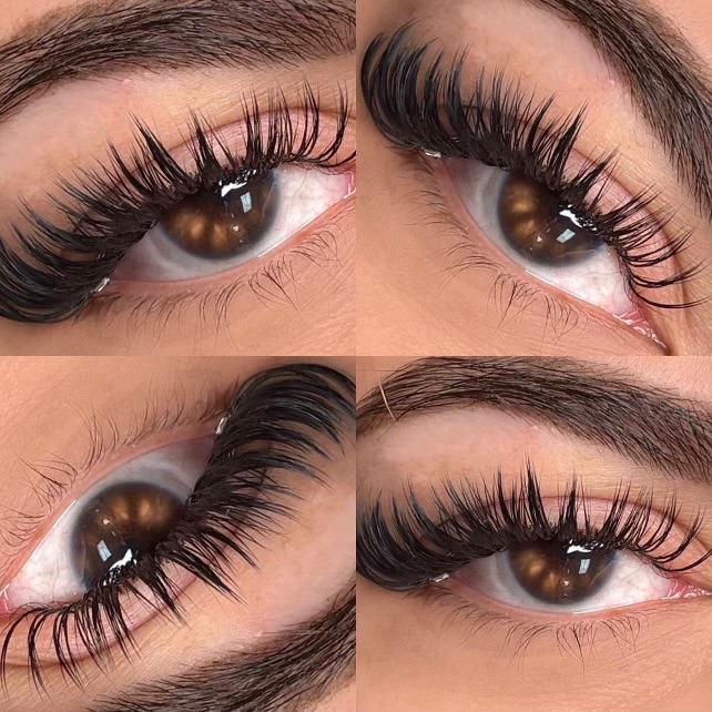 Wet Mascara Lash Extensions