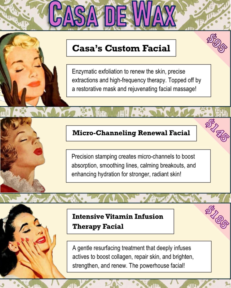 Intensive vitamin infusion Facial