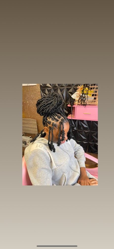 Medium Soft Loc Individual Crochet at Goddess Stylez in Sealy, TX