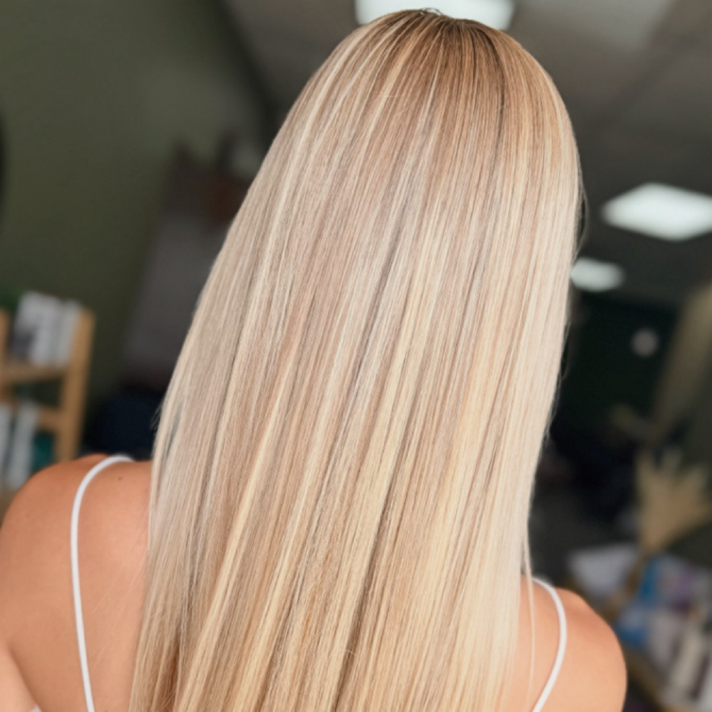 Blonding/Dimensional Color at Willow & Ivory Hair Studio in Seminole, FL