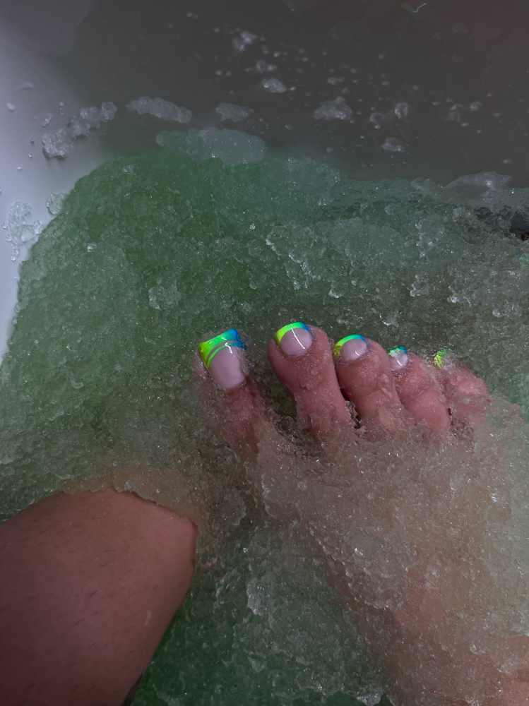 Gel-x Toes at Bowed Up Nails in Downers Grove, IL