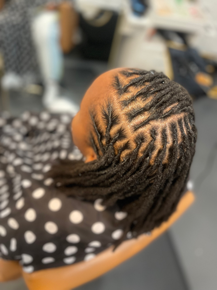 Loc Palm Retwist (No Style)