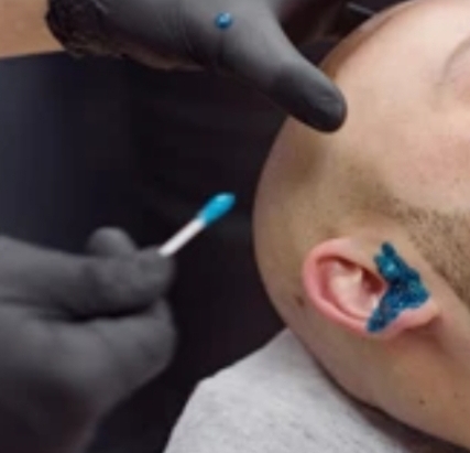 Hairy Ear Waxing