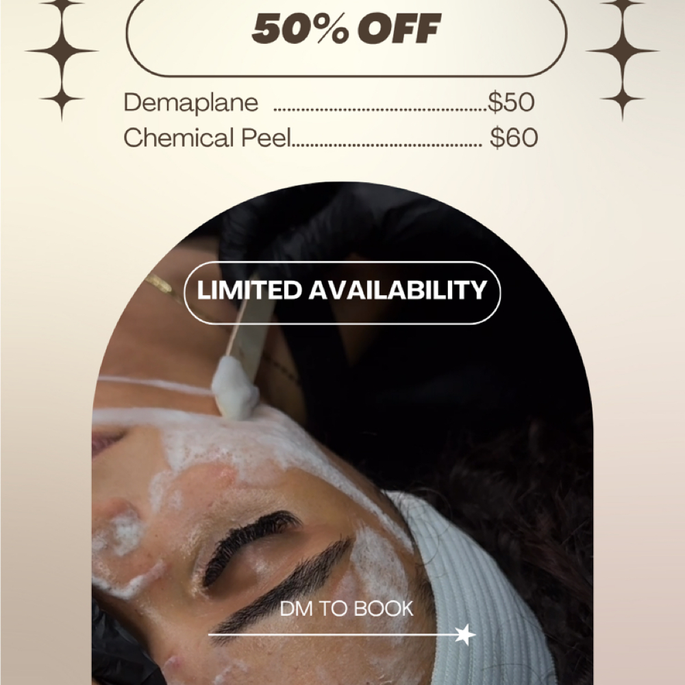 Dermaplane Sale at PIXIE GLOW ESTHETICS in Hillside, NJ