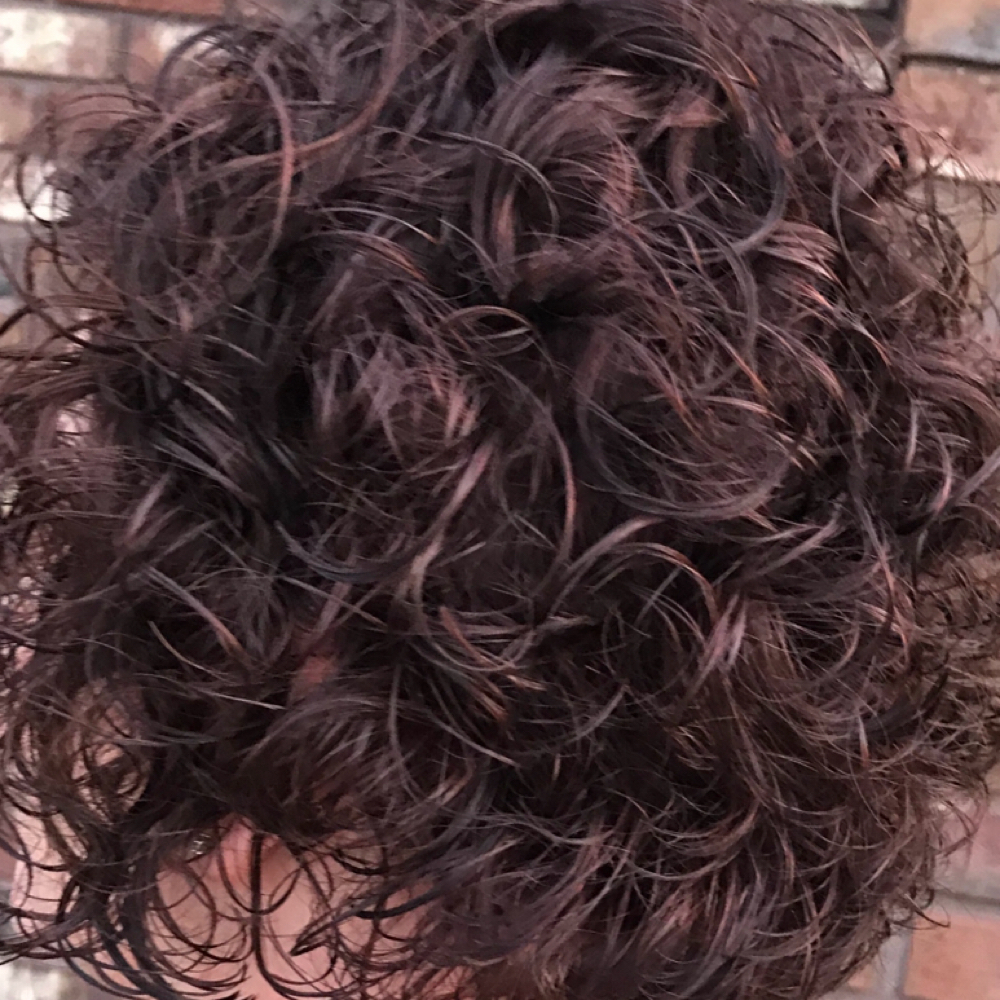 Curly Hair Cut at Megan Manley in Peoria Heights, IL