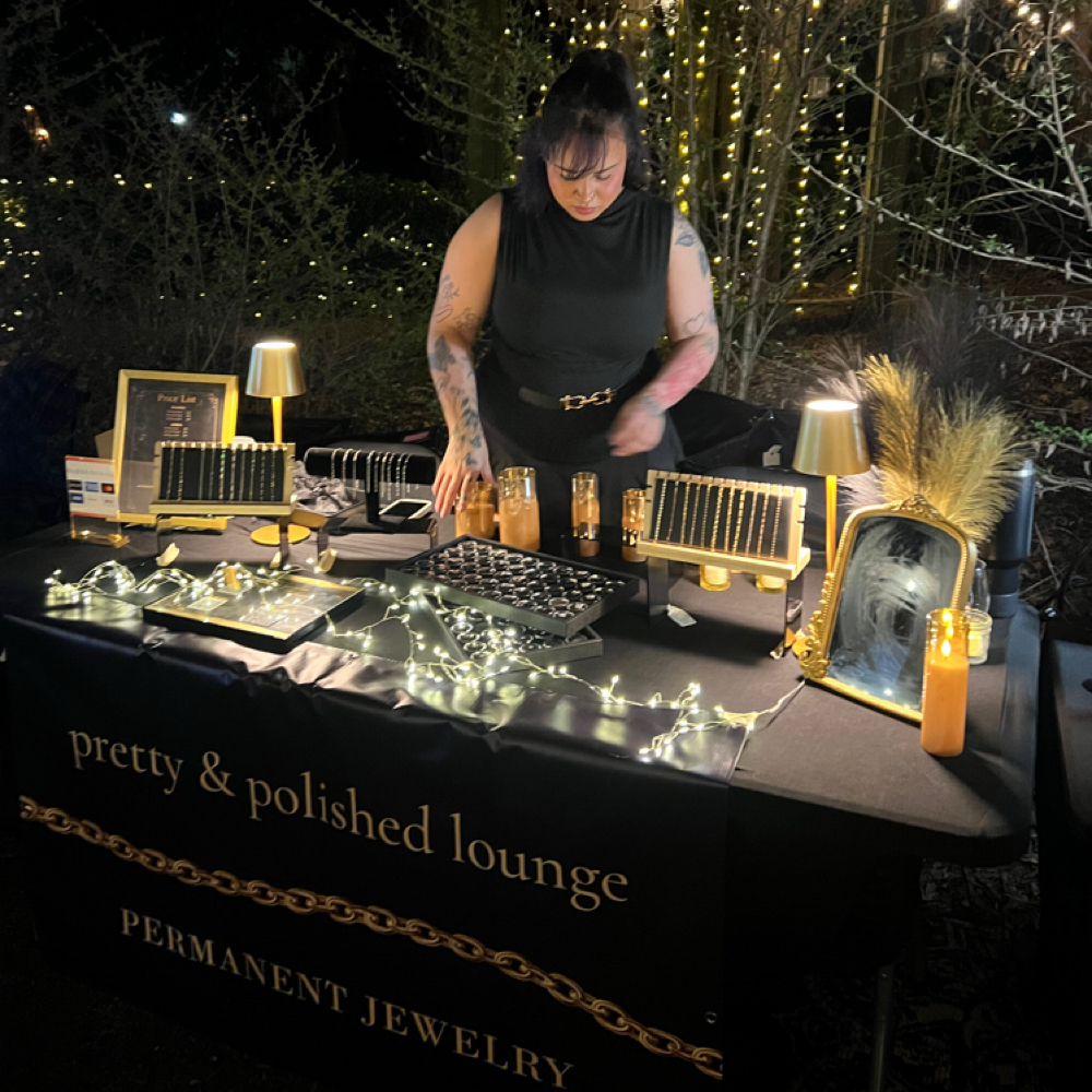 Parties at pretty, polished & Linked in Matthews, NC