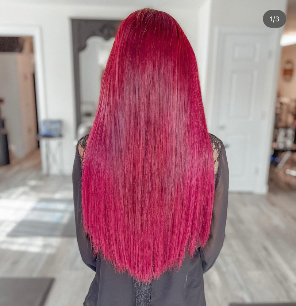 Two Row Sew In Extensions at The Beauty Bar At Frankie & Stasi Co. in Grants Pass, OR