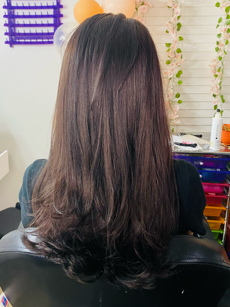 Hot Comb/ Flat Iron & Style at Dream Beauty Lounge in Oklahoma City, OK