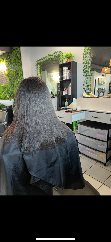 Silk Press + Olaplex Treatment