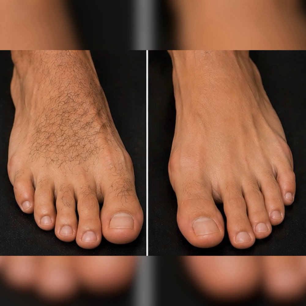 Men’s Top of Foot & Toes Wax at Bespoke Beauty by Elainie in Manhattan, KS
