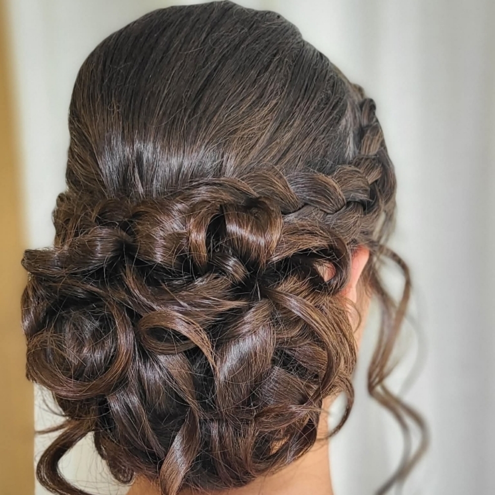 Formal Updo at Hoosier Momma Salon in Clay City, IN