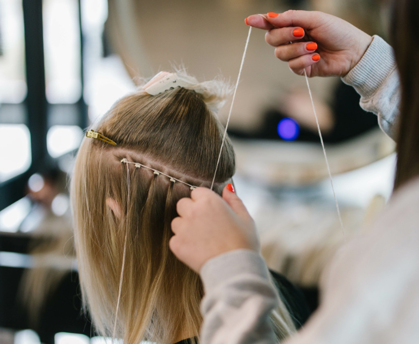 Hair Extension Install