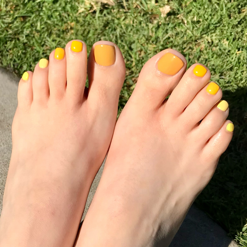 Vinylux Polish Pedicure