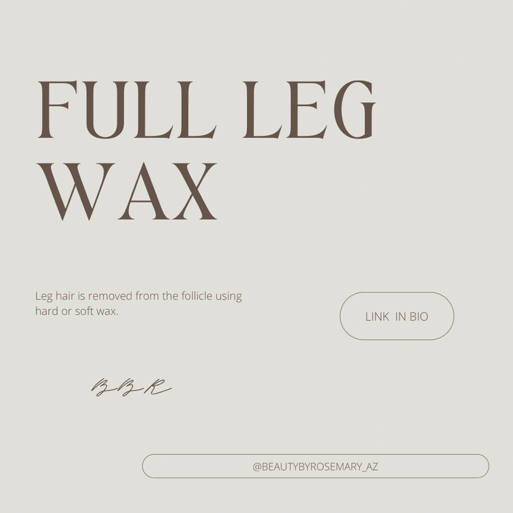 Full Leg Wax