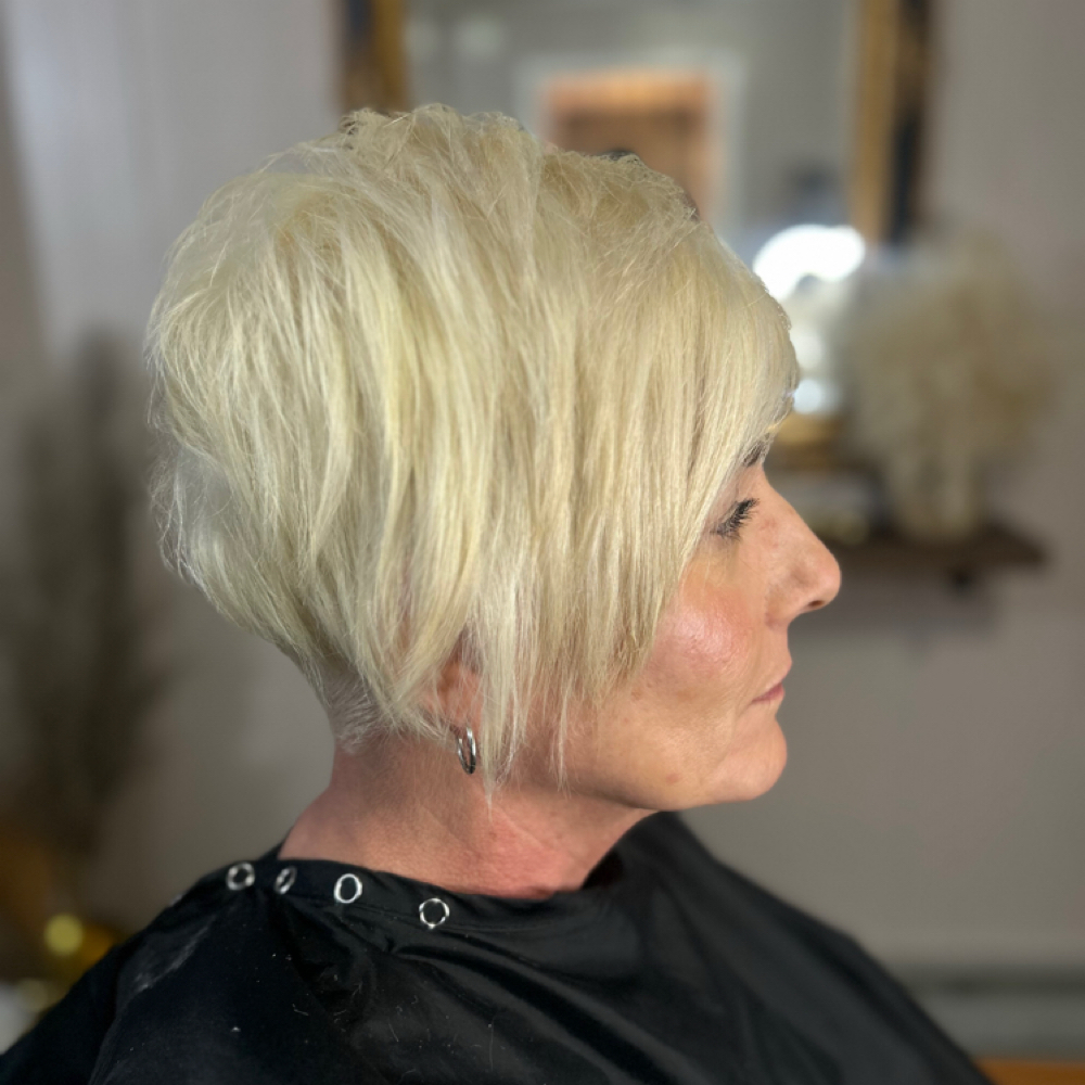 Scalp Bleach (roots Only) at The Color Room in Morehead, KY