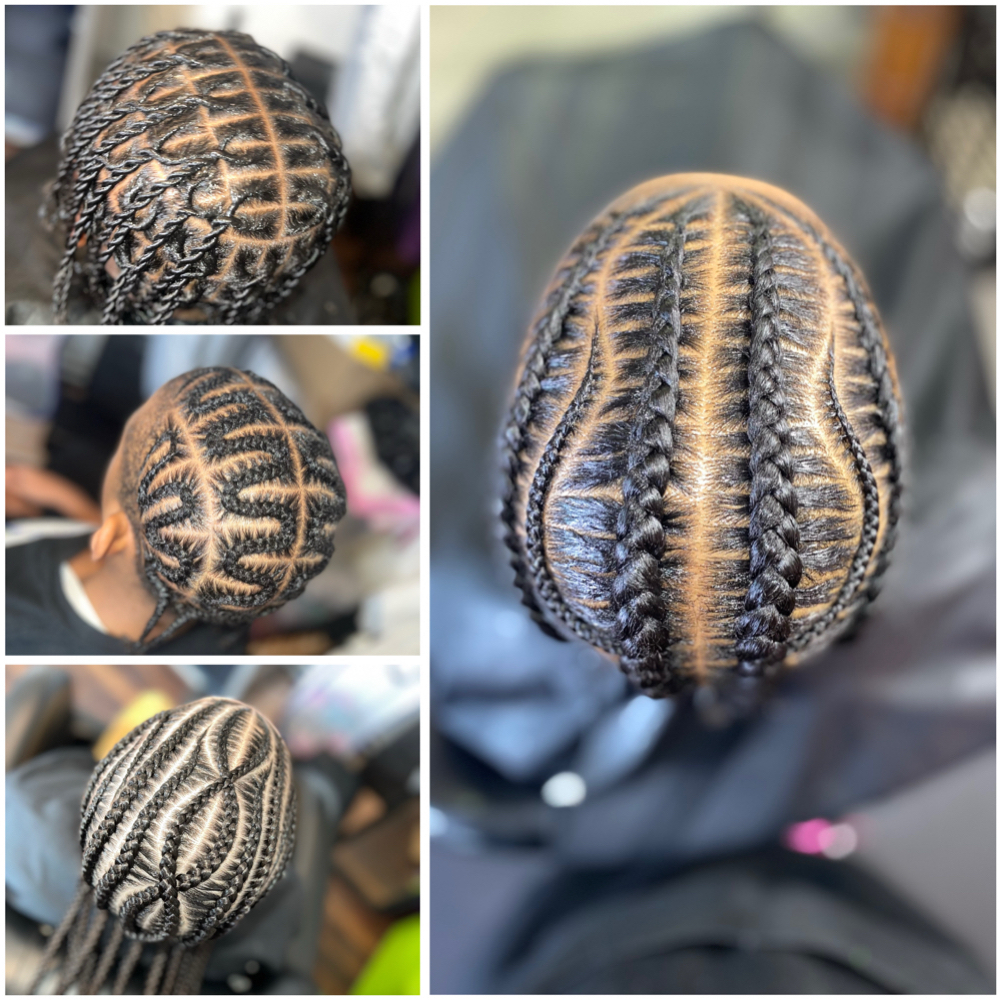 Men Braids at Touched By Monica Nicole LLC in Saginaw, MI