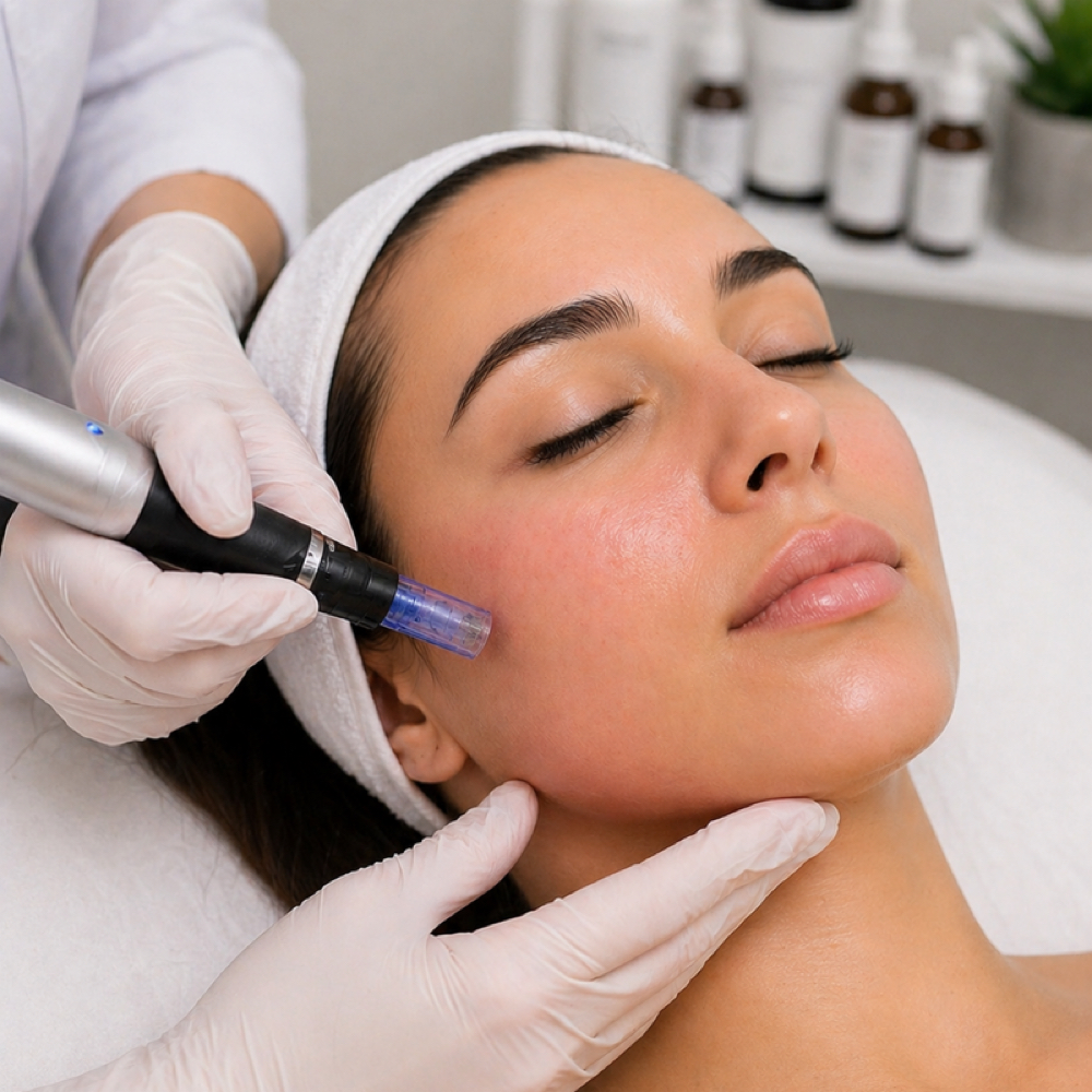Micro-needling Treatment at Obsession blessed med spa in Moreno Valley, CA