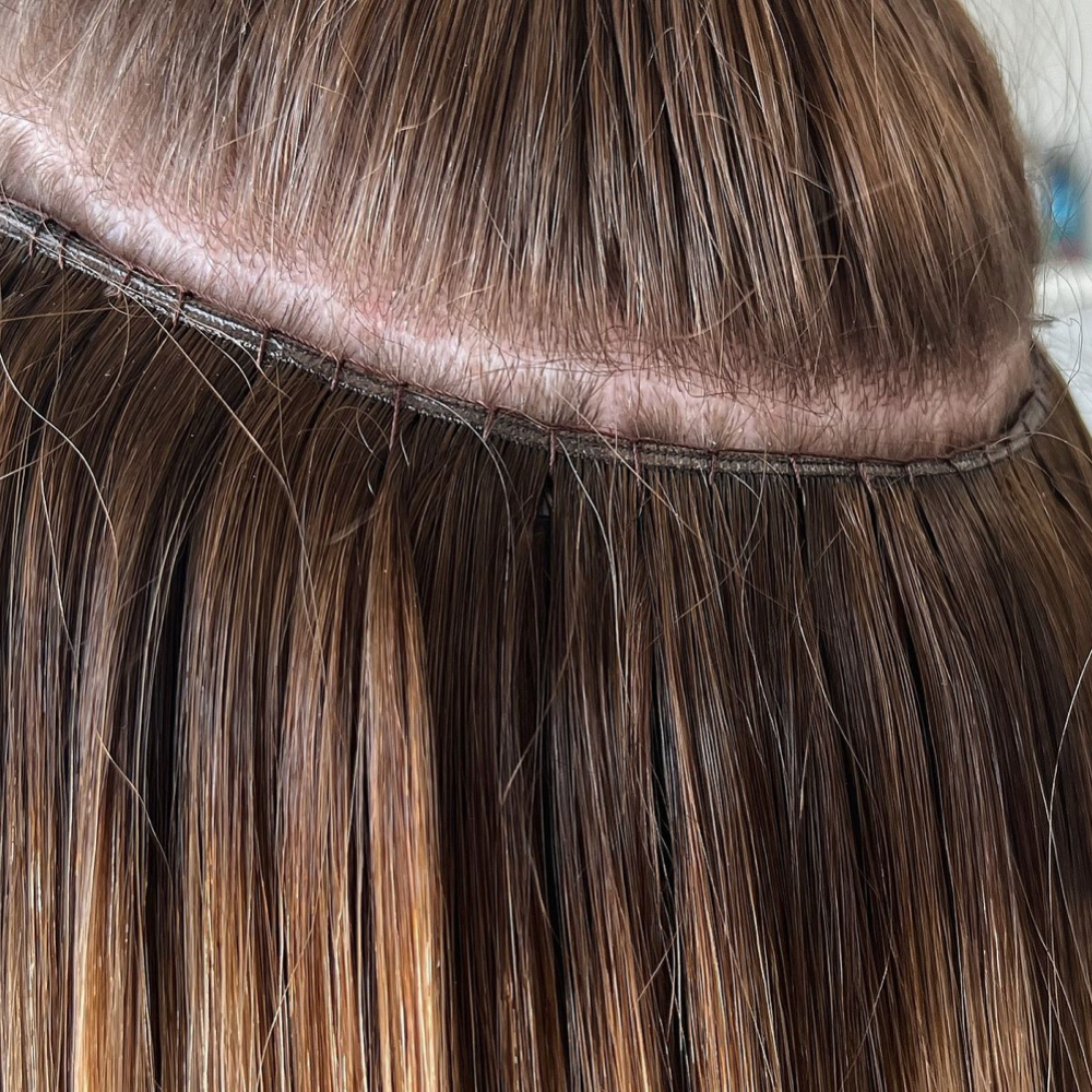 Weft Extension Install at Hair by Arriana in La Habra, CA