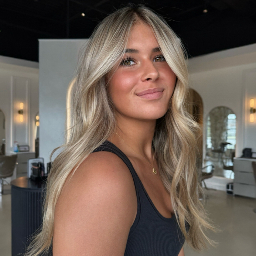The Partial Blondie at Natalie X Hair Co in Sarasota, FL